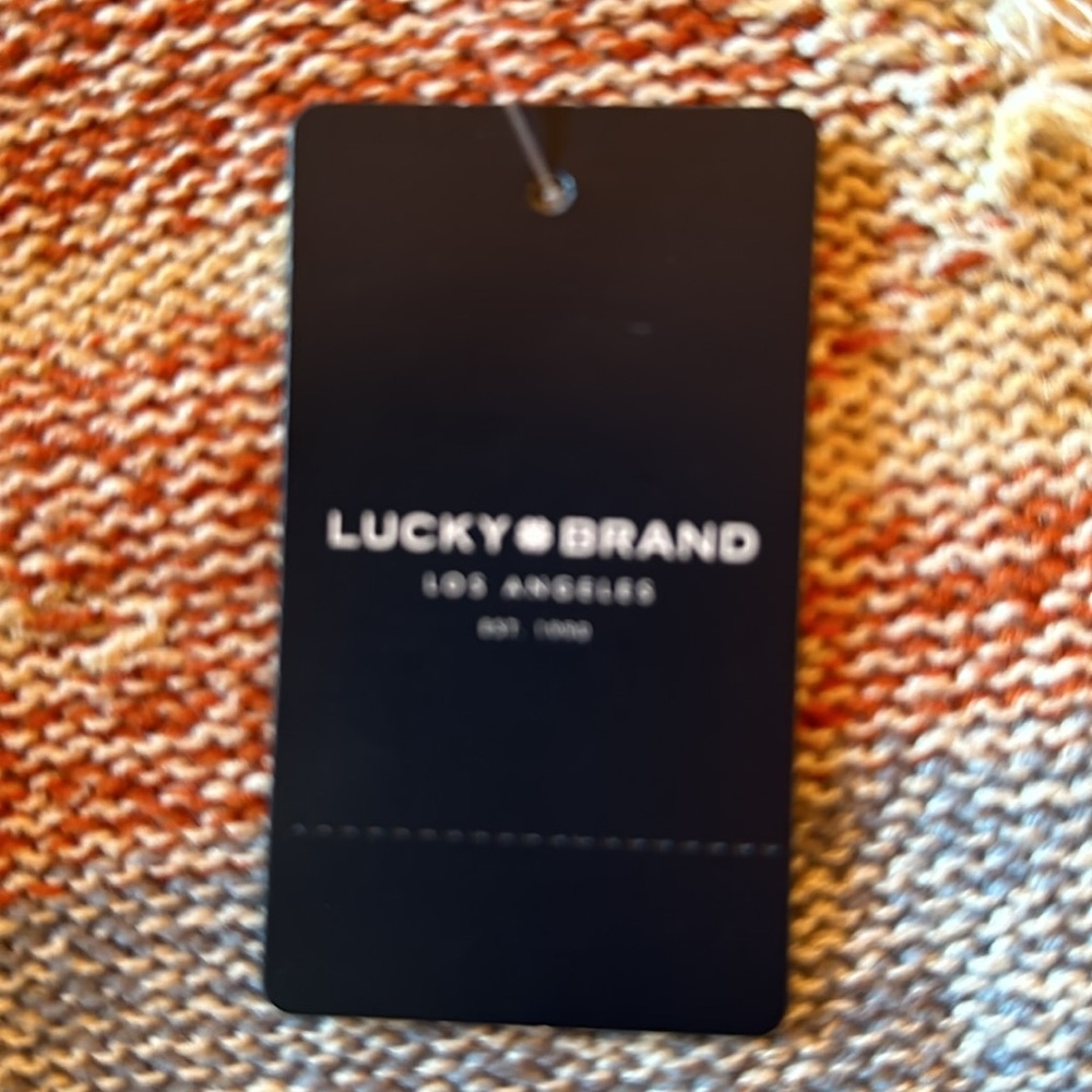 Lucky Brand women’s open front sweater NWT size Large - Picture 7 of 10